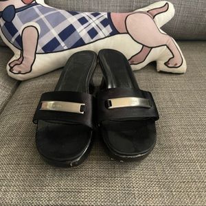 Prada heel clogs